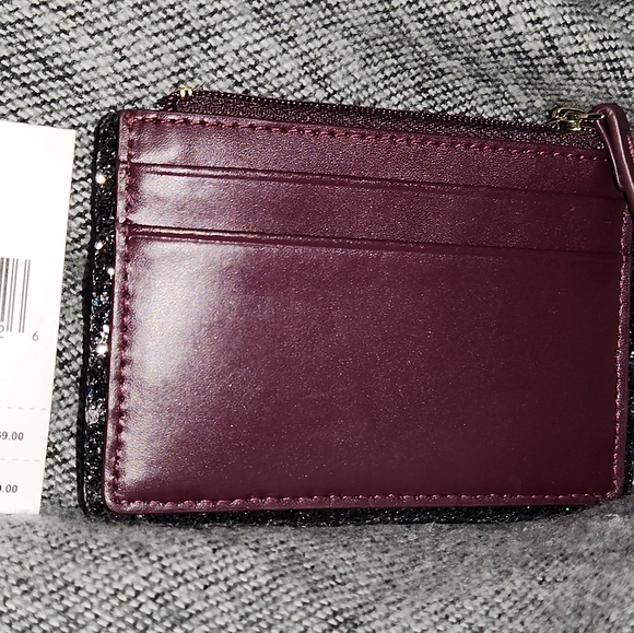 Burgundy Kate spade card holder - Picture 9 of 16